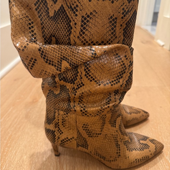 Paris Texas Snake Print Boots - Picture 2 of 5